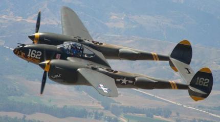 Боевые самолёты. Lockheed P-38D Lightning: кандидат на звание лучшего