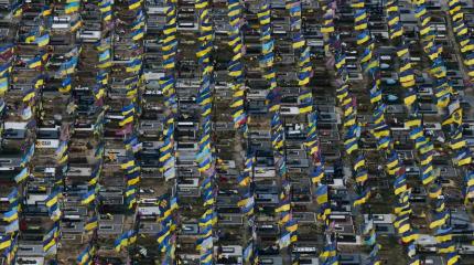 Гигантские кладбища ВСУ видны из космоса