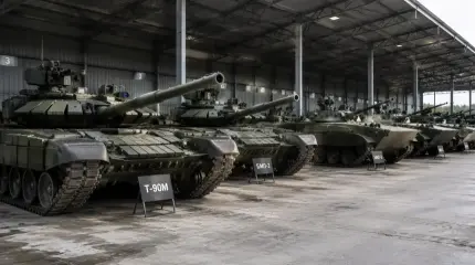 Тяжёлый резерв: РФ забивает склады танками, БМП и артиллерийскими системами