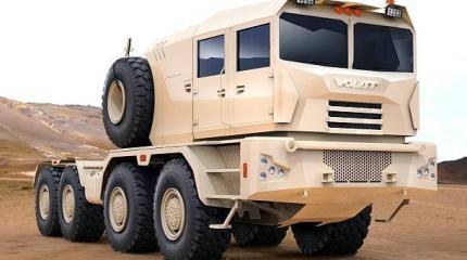 Беларусь разработала новый военный колесный тягач