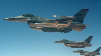 F-16 ВВС США не смогли прилететь на учения в Финляндию из-за неполадок