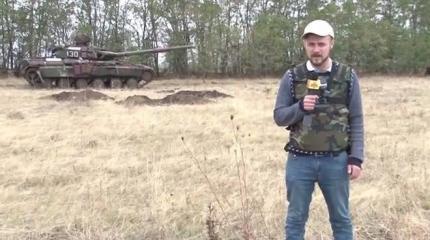 Ополченцы ДНР обнаружили радиоактивные украинские танки Ополченцы ДНР обнаружили радиоактивные украинские танки