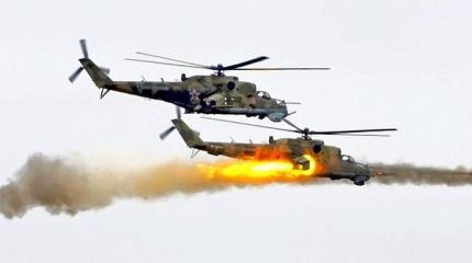 Российские «вертушки» открыли охоту на джихадистов в Латакии Российские «вертушки» открыли охоту на джихадистов в Латакии