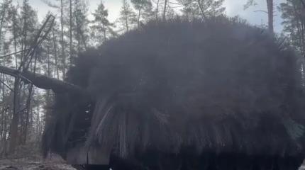 Стальные «веники» над башней: военные создали защиту «Ёж» от FPV-дронов