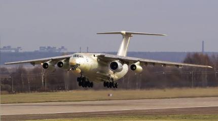 Двигатель ПД-14 в воздухе!