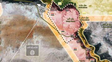 Сирийская армия вышла к границе провинций Дейр-эз-Зор и Ракка