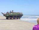 Появилось видео испытаний новейшего плавающего бронетранспортера от компании General Dynamics