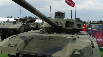 Перспективный основной танк Т-14 «Армата» на форуме «Армия-2017»