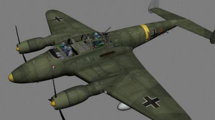 Проект тяжелого истребителя Arado Ar E.561. Германия Проект тяжелого истребителя Arado Ar E.561. Германия