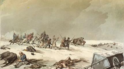 Как русские партизаны разбили французов при Ляхове