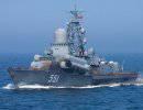 Российские корабли отстрелялись крылатыми ракетами Российские корабли отстрелялись крылатыми ракетами