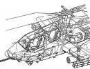Опытный ударный вертолет Bell Model 409 YAH-63. США Опытный ударный вертолет Bell Model 409 YAH-63. США
