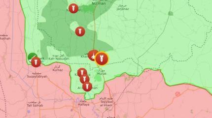 Исламисты снова атаковали позиции сирийской армии в провинции Хама