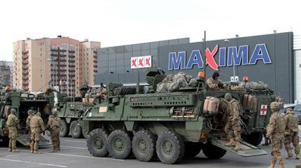 Жители Риги негативно отнеслись к американскому военному присутствию