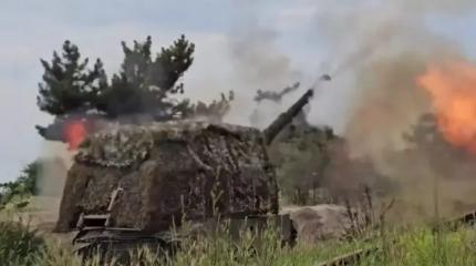 «Мста» будет страшна: расчёты гаубицы ликвидировали опорник и технику ВСУ