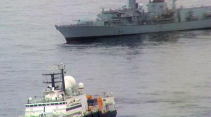 Британия собралась воевать на море с российскими океанографами
