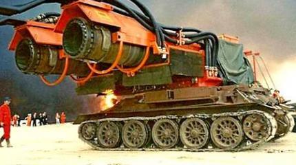 Гибрид Т-34 и МиГ-21: Необычное оружие инженерных войск
