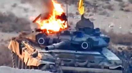 Горящий танк Т-90 в Сирии: что это было? Горящий танк Т-90 в Сирии: что это было?
