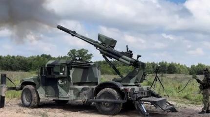 ВСУ получили из США новую САУ Humvee 2-CT Hawkeye