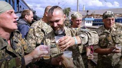 Ссора пьяных десантники ВСУ закончилась поножовщиной