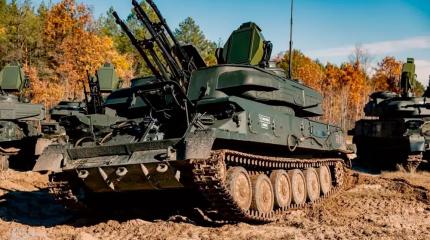 Украинская нацгвардия получила 16 улучшенных ЗСУ-23-4М-А1 "Шилка"