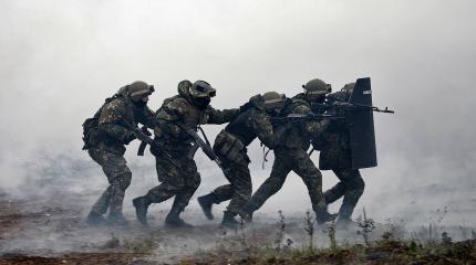Батальон из Чечни к отправке в Сирию готовили инструкторы из «Альфы» и ГРУ