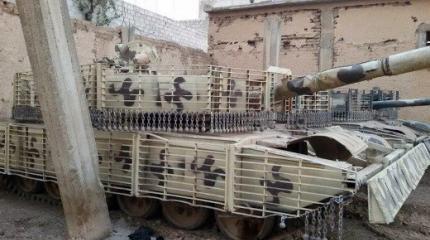 Сирийцы сделали свои танки Т-82 неуязвимыми для РПГ