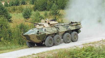 БТР-90 - растоптанный «Росток» БТР-90 - растоптанный «Росток»