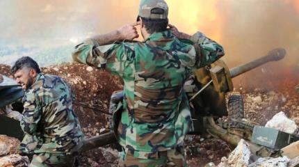 Армия Асада возвращает позиции: Сирийцы засняли бои на подступах Пальмире Армия Асада возвращает позиции: Сирийцы засняли бои на подступах Пальмире