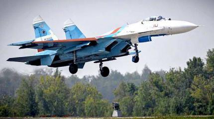 Полеты Су-27 над Балтикой глазами летчиков