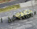 Военная хитрость свидомых единоукраинцев: Офицеры украинской армии заставили пехоту толкать БТРы Военная хитрость свидомых единоукраинцев: Офицеры украинской армии заставили пехоту толкать БТРы