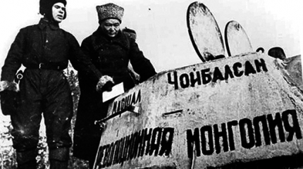 Монгольская конница у стен Берлина