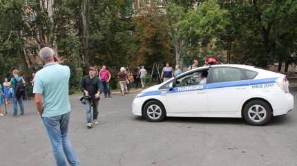 В центре Донецка прогремели мощные взрывы