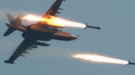 ВВС Сирии при поддержке союзников выжгли позиции боевиков в Хомсе ВВС Сирии при поддержке союзников выжгли позиции боевиков в Хомсе