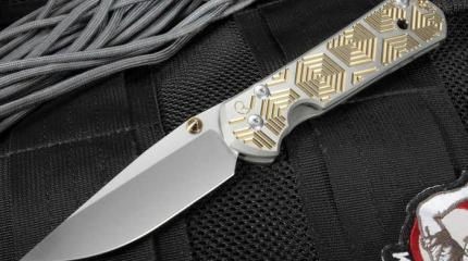Нож с золотыми шестигранниками Hex Gold Нож с золотыми шестигранниками Hex Gold