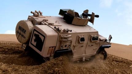 Бронированные патрульные автомобили Ближнего Востока