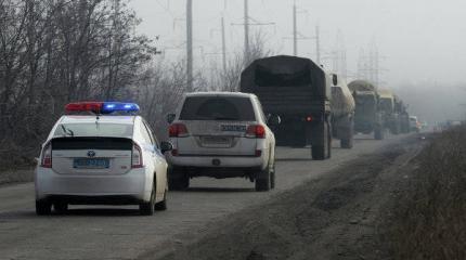 ОБСЕ зафиксировала обстрелы Донецка во время перемирия ОБСЕ зафиксировала обстрелы Донецка во время перемирия