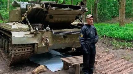 В ВСУ используют музейный экспонат - опытный танк Объект-476 "Кедр"