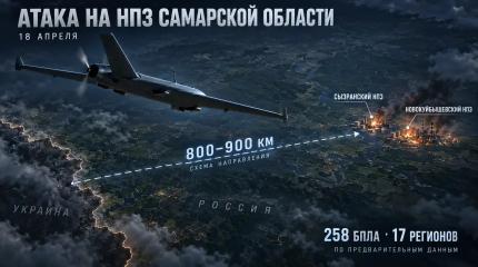 Удар за 900 км от границы: зачем ВСУ бьют по НПЗ в Самарской области