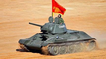Советская танковая легенда Т-34 засветилась в боевых действиях в Ливии Советская танковая легенда Т-34 засветилась в боевых действиях в Ливии