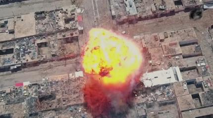 Боевики засняли, как джихад-мобиль разнёс в клочья зазевавшийся «Абрамс»