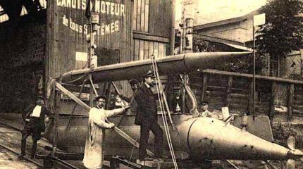 Радиоуправляемая торпеда Густава Габе 1909 года - первый боевой робот?