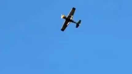 Реактивная "Герань-3" легко оторвалась от украинского "перехватчика" Як-52