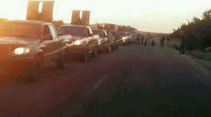 В атаке против колонны сирийской армии принимали участие ВВС Иордании В атаке против колонны сирийской армии принимали участие ВВС Иордании