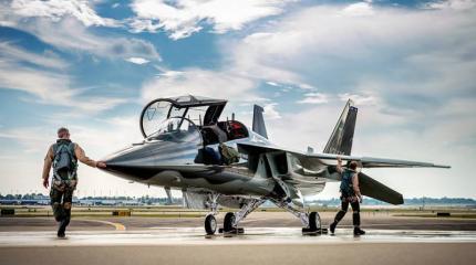 Учебно-тренировочный самолёт Boeing / Saab T-X (США)