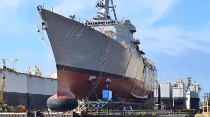 Ракетный эсминец USS «Ralph Johnson» отправится на службу в Эверетт