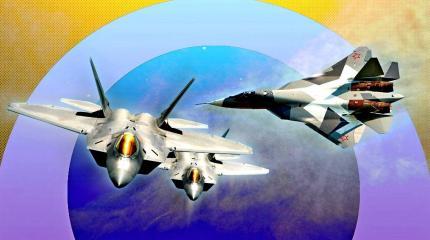 «Американские F-22 не жаждали встречи с нашими истребителями»