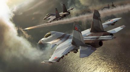 Хваленый американский "невидимка" F-35 вчистую проиграл Су-30