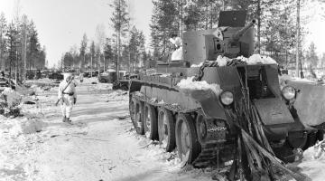 Сотни замерзших советских солдат, брошенная техника… Битва при Суомуссалми