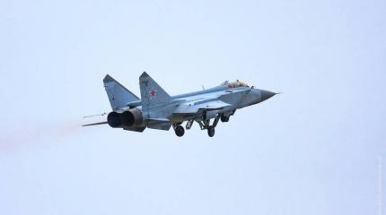 Беспосадочный перелет МиГ-31БМ из Сибири в Поволжье Беспосадочный перелет МиГ-31БМ из Сибири в Поволжье